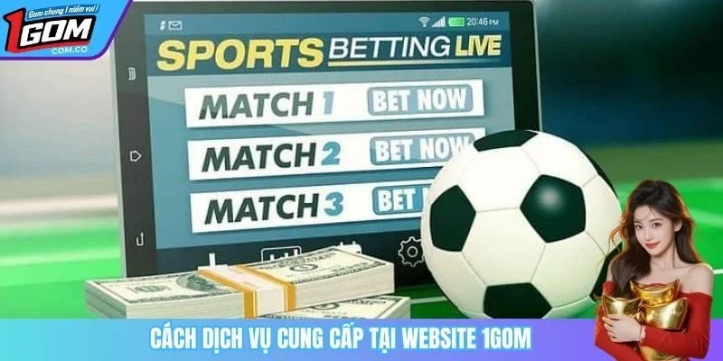 Các dịch vụ cung cấp tại website 1GOM 