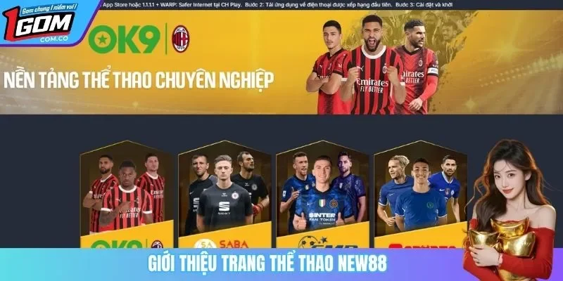 Giới thiệu trang thể thao NEW88
